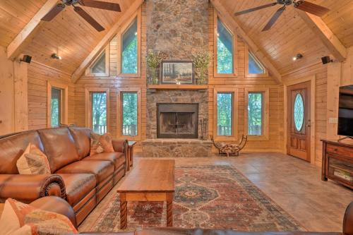 Springdale House | Country Cabin with Wraparound Deck and Views!