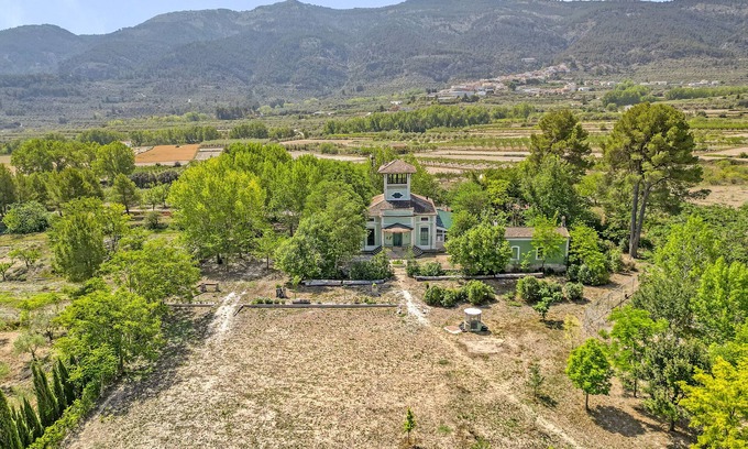 Agres Villa | Country House 'Albergue Rural Riera D'Agres' with Mountain View, Pool and Wi-Fi