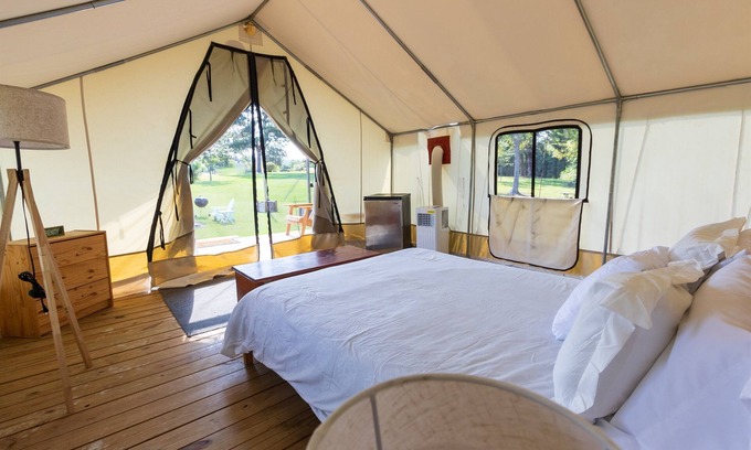 Coldspring RV Rental | Couples Summer Glamping Getaway near Lake Livingston