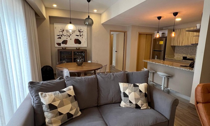 Yolanda Morales Apartment | Cozy 1-bedroom apartment in nice Piantini with fitness room, WiFi