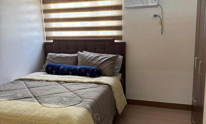 San Bartolome Condo | Cozy 1-bedroom condo with AC and WiFi in enjoyable Quezon City