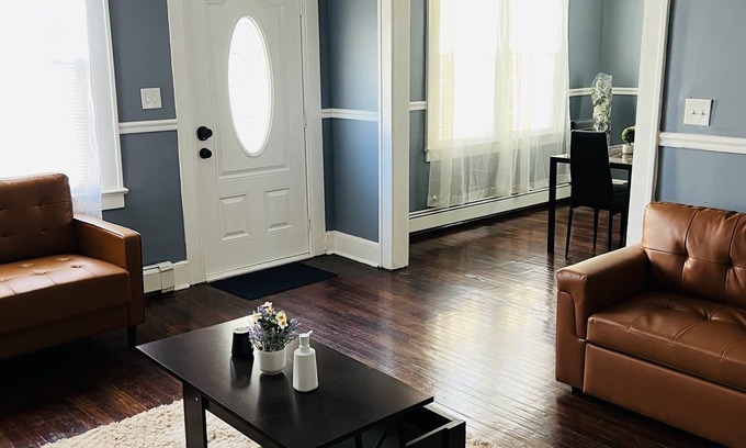 Irvington House | Cozy 2-Bedroom Home allows you work remotely or hybrid with Wi-Fi