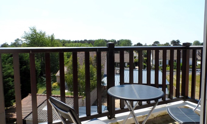 Cabourg Apartment | Cozy 3-Room Apartment Near Beach with Balconies and Parking in Cabourg