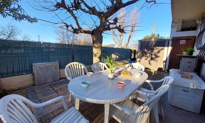 Marseillan Plage Apartment | Cozy 3-Room Ground Floor Apt for 8 with Terrace & A/C, Desirable Location