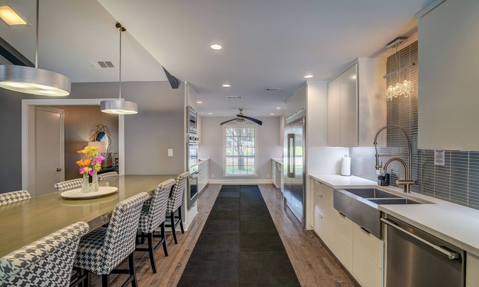 Tyler House | Cozy 4 Bedroom Home with Pool, Hot Tub & More