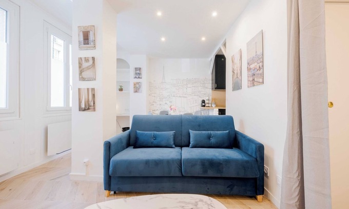 Republique–Point-du-Jour Apartment | Cozy apartment 1BR/4P - Boulogne-Billancourt