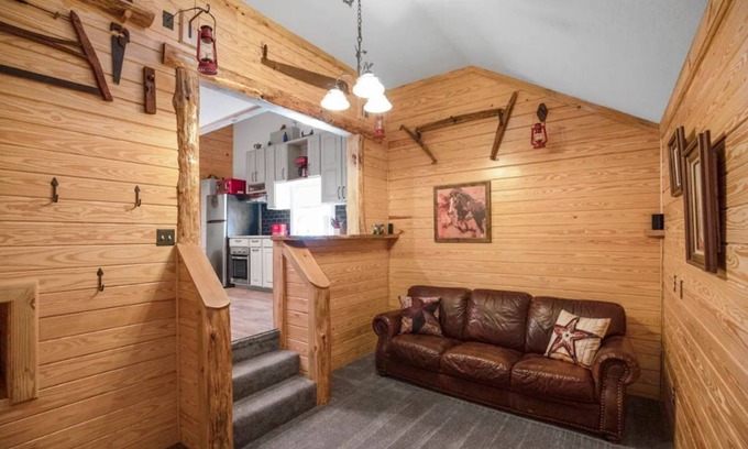 Enterprise Apartment | Cozy Apt w/Master BR & 2 Bed Kids Loft. Also- Covered Deck & Covered Parking.