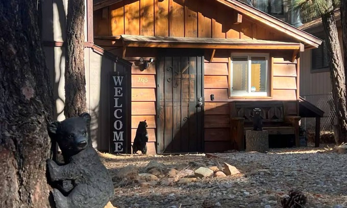 Big Bear Cabin | Cozy Bear Retreat + Hot-Tub & BBQ!