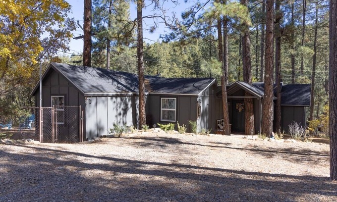 Groom Creek Cabin | Cozy Cabin in the Pines Address: 4763 S View Rd Prescott AZ 86303