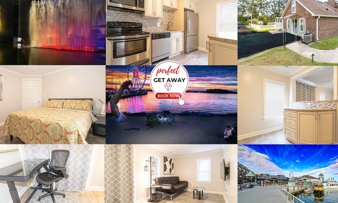Springfield House | Cozy - Coffee/Tea bar - Kitchen- Bath - Work Station- Monitor
