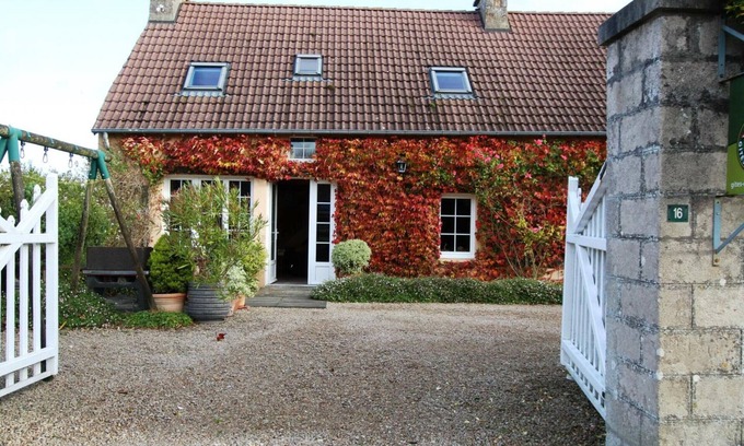 Theville Cottage | Cozy Cottage with Wood Stove, Terrace, and Modern Amenities