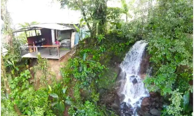 Quesada Cabin | Cozy cabana with waterfall view