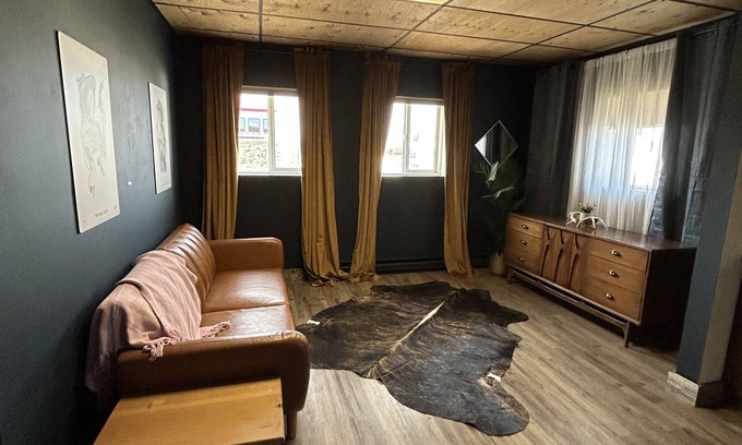 Winifred Apartment | Cozy/private 1 bedroom upstairs apartment downtown Winifred MT!