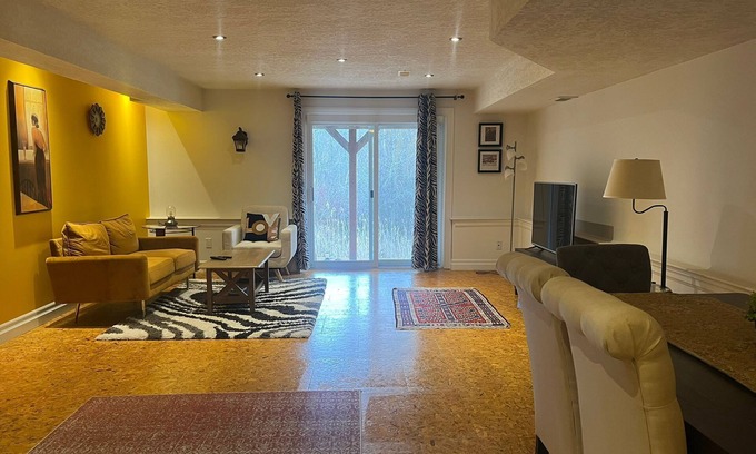 Waterloo House | Cozy Private One-Bedroom Walkout Basement