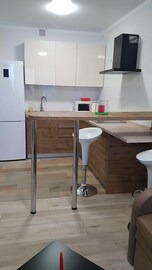Svyatoshyns'kyi District Apartment | Cozy studio for three people near Metro station
