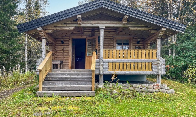 Krokom House | Cozy, small half-timbered house on a small hill overlooking Lake Gysen.