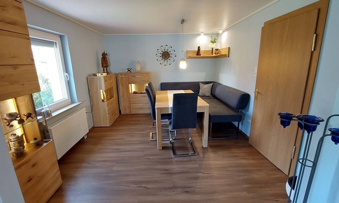 Zell im Fichtelgebirge Apartment | Cozy vacation home (115 sqm) for up to four people with terrace