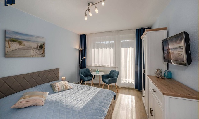 Zempin Apartment | Cozy vacation apartment in Zempin with balcony - only 100 m to the beach