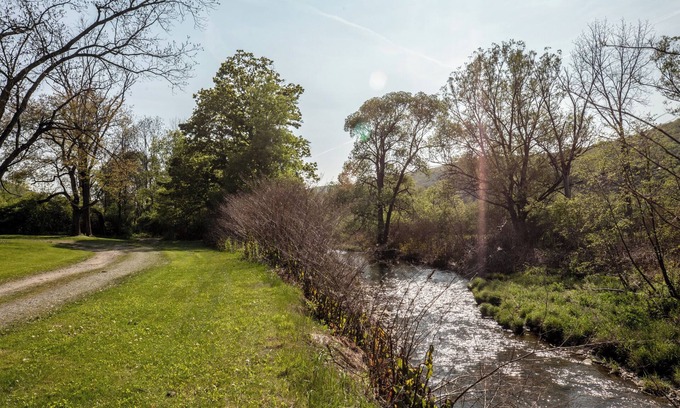 Corning Cabin | Creekside Cabin - Watkins Glen, Corning, Finger Lakes with Hot Tub