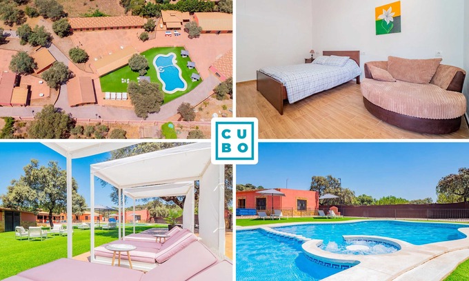 Obejo Ski Chalet | Cubo's Private Family Hacienda El Encinar/air conditioning/free wifi