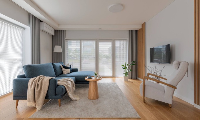 Vilnius city municipality Apartment | D33 - Brand New Scandinavian Style Apartment with Garden/Terrace, A/C, Parking