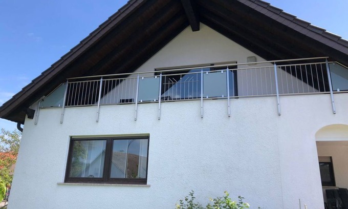 Gersheim Apartment | Dachgeflüster - apartment/apartment, shower or bath, 1 bedroom