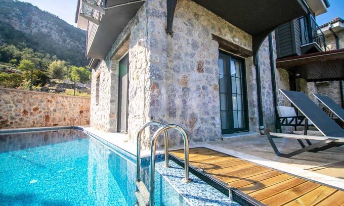 Turgutkoy Koyu Villa | Dadya Marmaris 4 - Peaceful Stone Villa with Private Pool & Forest Views