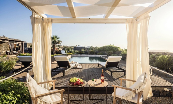 Pantelleria House | Dammuso Luna - Private Pool with Sea View
