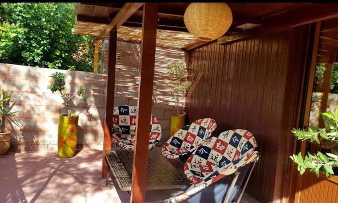 Bine el Ouidane House | Dar l'eau Vive - Bungalow family with Atlas view