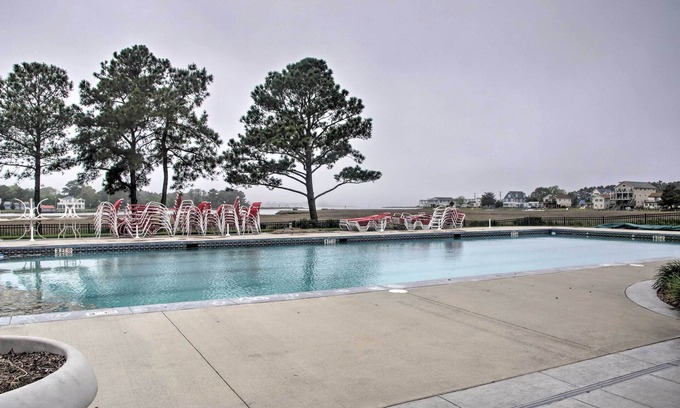 Ocean View Apartment | Deck, Balcony: Scenic Ocean View Beach Getaway!