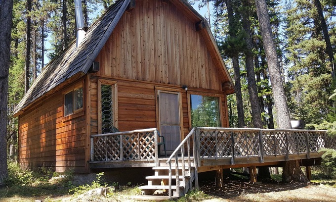 Condon Cabin | "Deer Leap" Rustic Cabin Hidden Among The Pines.