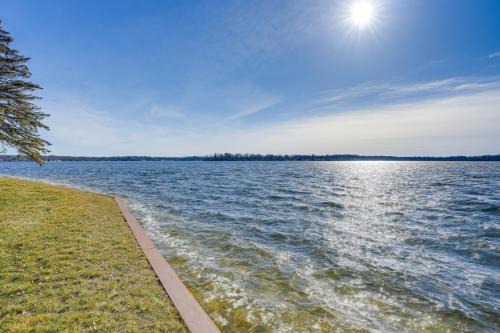 Delton House | Delton Lake House with Boat Dock Fish, Swim and More!