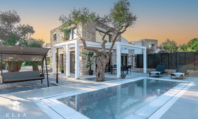 Megalos Prinos Villa | Deluxe Private Pool Villa, Elia Stone Villas
