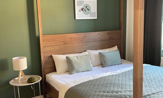 Pirna Apartment | Design ElbOase - Parking - Separate sleeping area - Washing machine - Wi-Fi