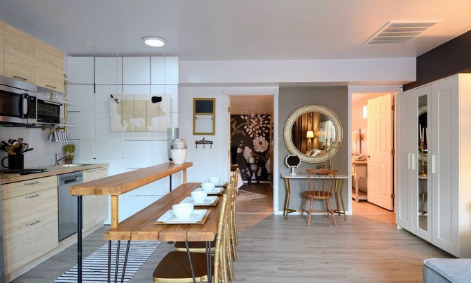 Camelback East House | Designer Condo in Hip Zen Yard! Midtown Phoenix!