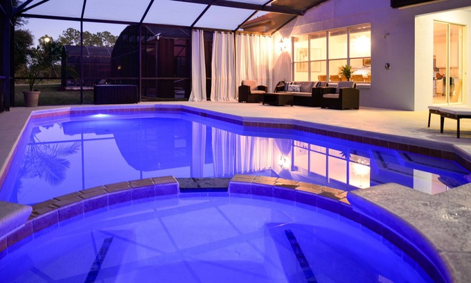 Watersong House | Designer multi-family home near theme parks w/pool & spa