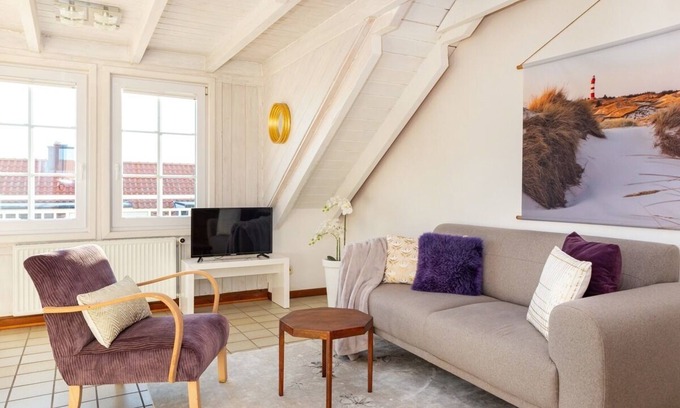 Wittduen Apartment | Die 2-zimmer Wohnung Liegt im Zweiten Obergeschoss Eines Mehrfamilienhauses auf der Südspitze Amrums