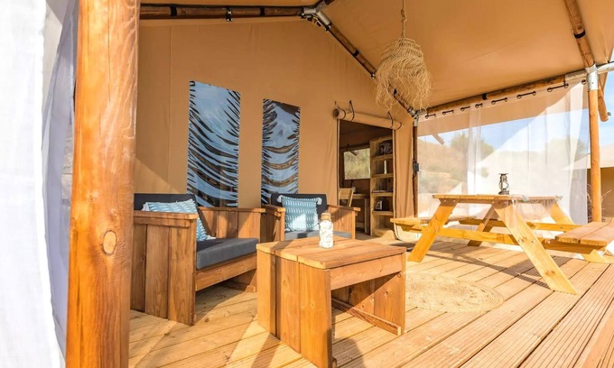 Mirepeisset House | Die Liebe zum Leben PREMIUM RIVER 27m2 - 2 Schlafzimmer - TV - Klimaanlage - überdachte Terrasse - Flussblick - 4 Personen