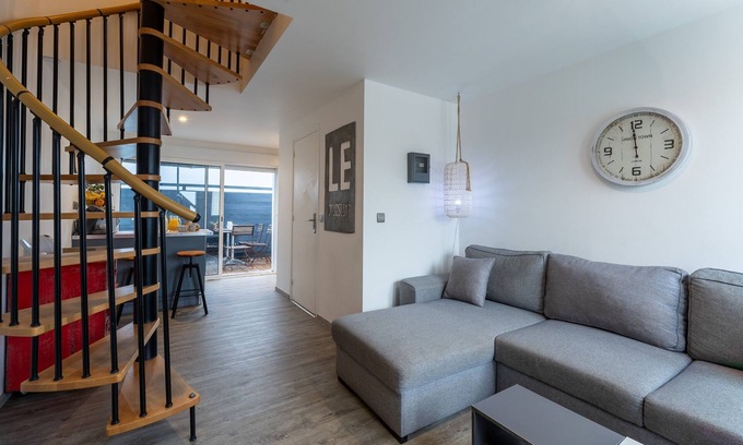 Le Grau-dʼAgde Apartment | Dionysos - Balcon - Jacuzzi