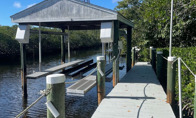Pine Island Center House | Direct Gulf Access Island Retreat - Boat Lift, No Bridges, Convenient Location!