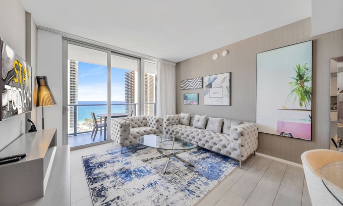 Hallandale Beach Condo | ★DIRECT OCEAN VIEW 2BDR/2BA CONDO 2 MIN TO OCEAN