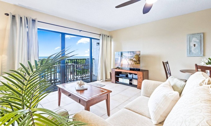 Avon By The Sea Condo | Direct Oceanfront Condo W/Private Balcony & BBQ Grills