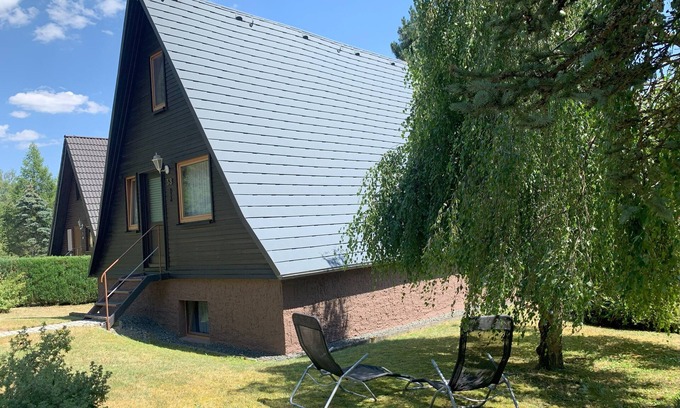 Saaldorf House | Directly at the Bleilochtalsperre - pure nature experience - Finnhütte Karli Saaldorf