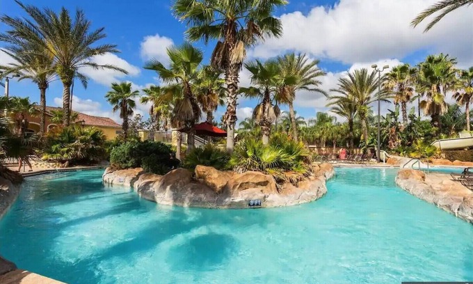 Regal Palms House | Disney Stay, Lazy River, NO Resort Fee, Private Patio,4Bedroom Townhome,Hot Tub