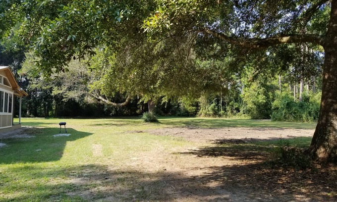 Elberta House | Ditch the shoreline concrete jungle for your private wooded getaway!