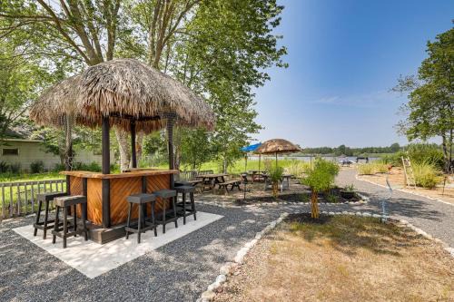 Waretown House | Dock and Backyard Bar Spacious Barnegat Bay Retreat