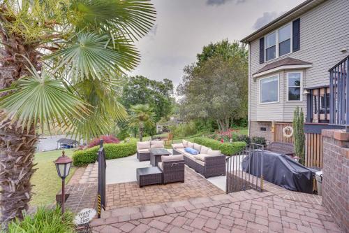 Roanoke Rapids House | Dock and Kayaks Lakefront Roanoke Rapids Home