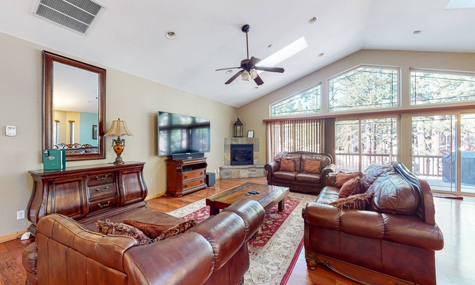 Bijou Park Acres House | Dog-friendly home near lake with hot tub, pool table, fireplace, & W/D