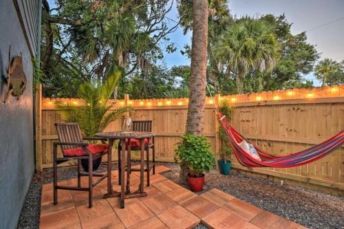 New Smyrna Beach House | Dog Friendly Home by Flagler Avenue! Fenced Yard and Garage! Walk to the Beach!