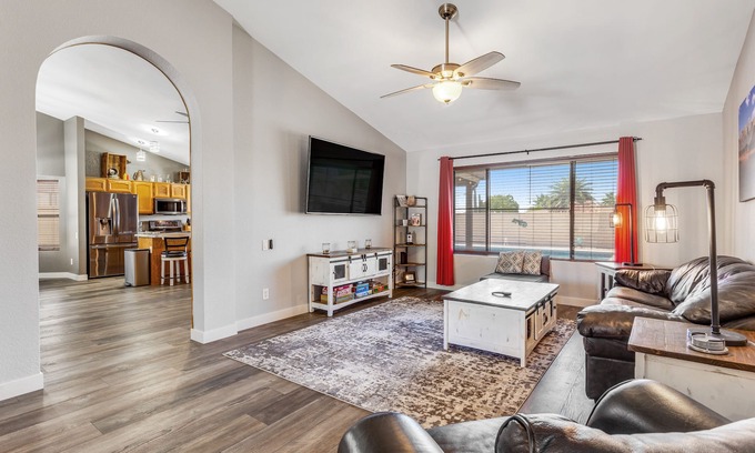 Alta Mesa Community Association House | Dog-friendly home with private pool, great backyard, and free WiFi